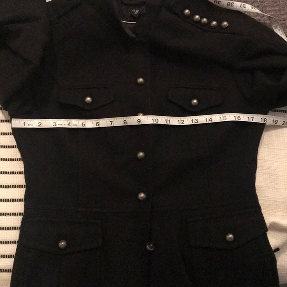 H&M black jacket coat size 8 - Picture 8 of 8